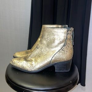 Dolce Vita gold booties